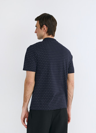 Поло с принтом