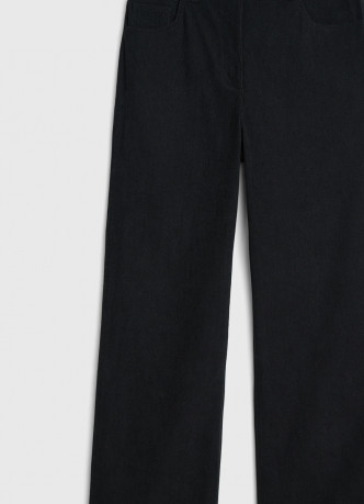 Прямые брюки из вельвета