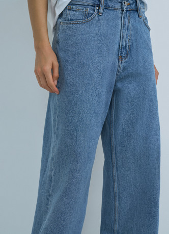 Широкие джинсы