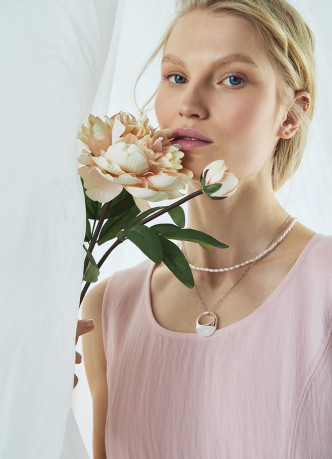 Платье А-силуэта из лиоцелла