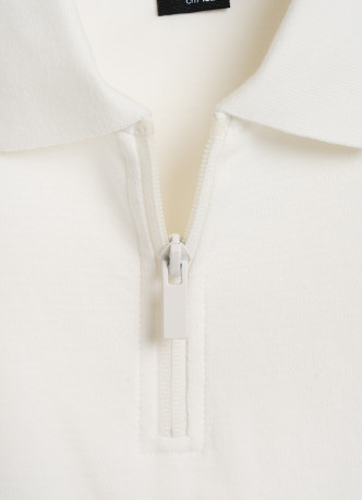 Поло с воротником на молнии для мальчиков