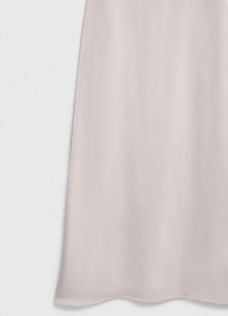 Сатиновое платье-футболка