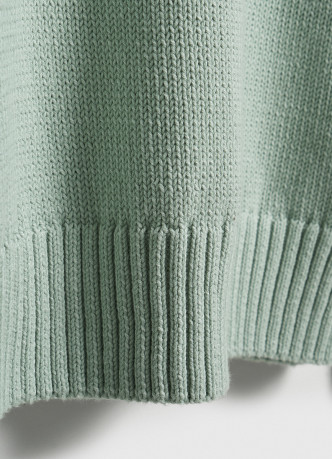 Вязаный джемпер из хлопка