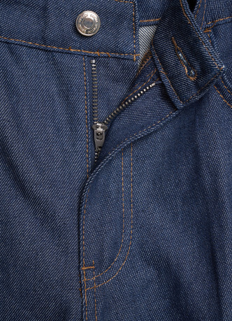 Широкие джинсы Wide leg с плетёным ремнём