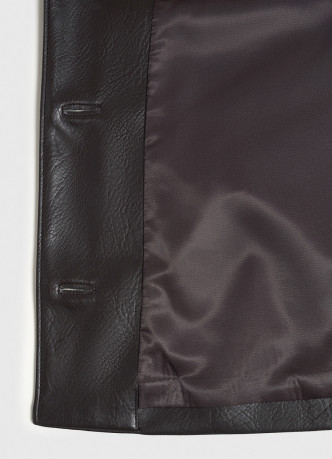 Куртка из искусственной кожи