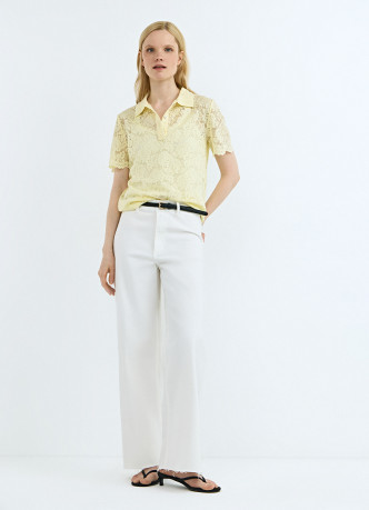 Поло из кружева