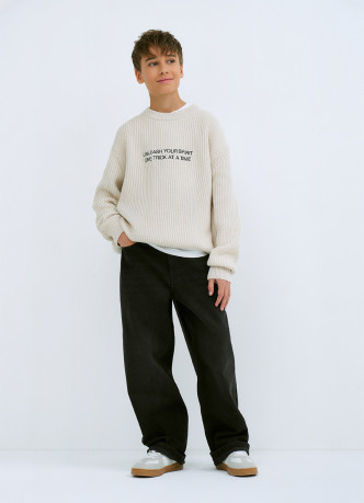 Вязаный джемпер для мальчиков