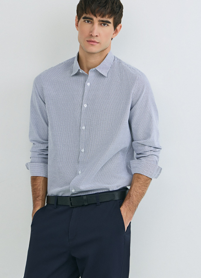 Рубашка в полоску