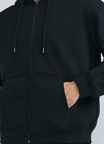 Толстовка на молнии с капюшоном