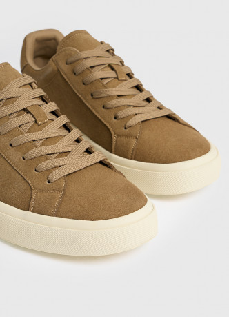 Кеды из искусственной замши