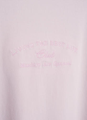 Футболка оверсайз с вышивкой