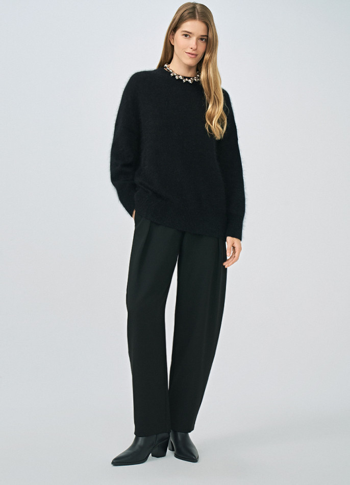 Брюки О-силуэта