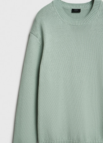 Вязаный джемпер из хлопка