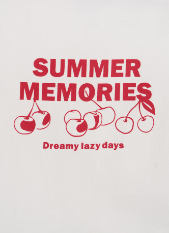 Короткий топ с принтом для девочек