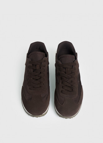 Кроссовки из натуральной замши