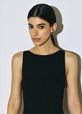 Майка в рубчик