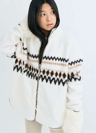 Варежки из искусственного меха для девочек