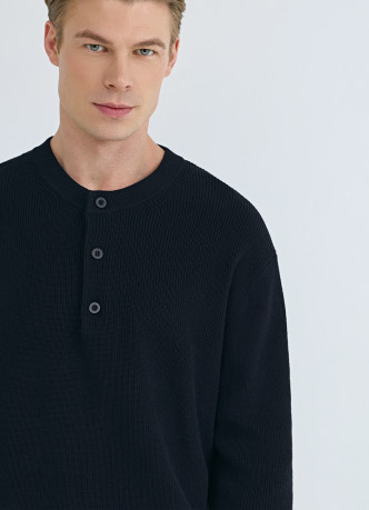 Джемпер из текстурной пряжи