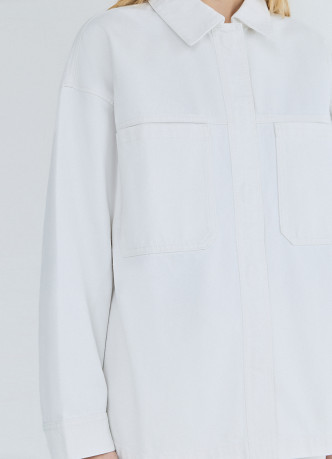 Куртка-рубашка из денима