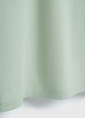 Хлопковая футболка свободного кроя