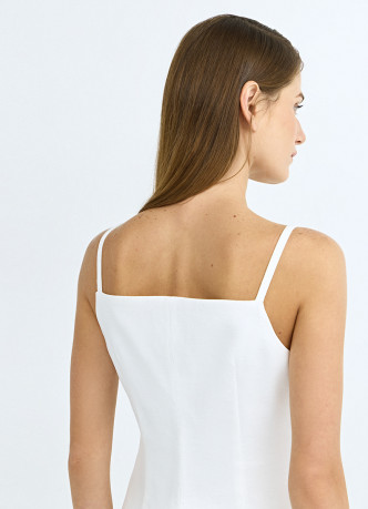 Жилет на тонких бретелях