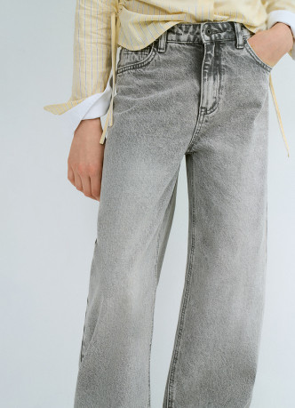 Широкие джинсы Wide leg для девочек