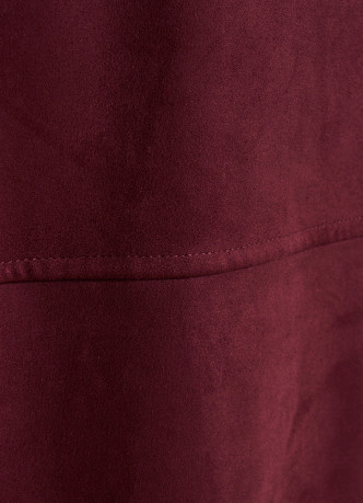 Прямые брюки из искусственной замши