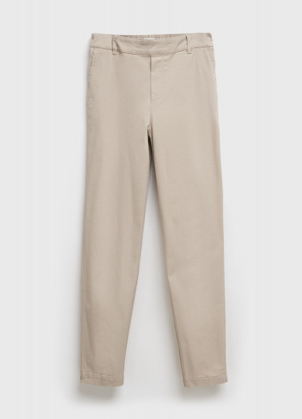 Свободные брюки с поясом на резинке, Бежевый O`Stin LP4684O02-T2, размер 44 - фото 7