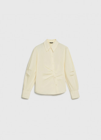 Рубашка с асимметричной застёжкой