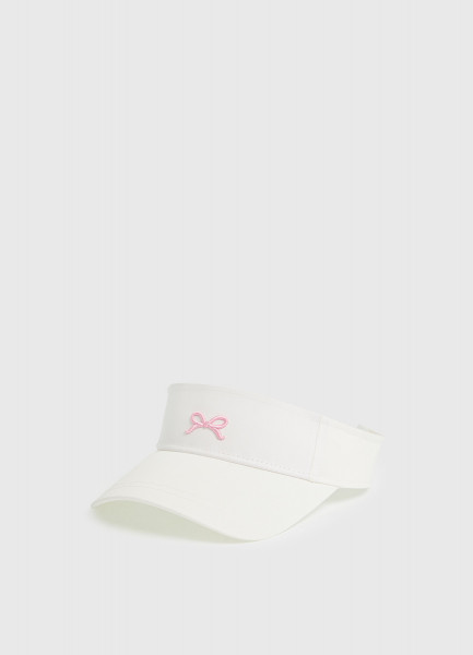 

Козырёк на липучке для девочек, Белый