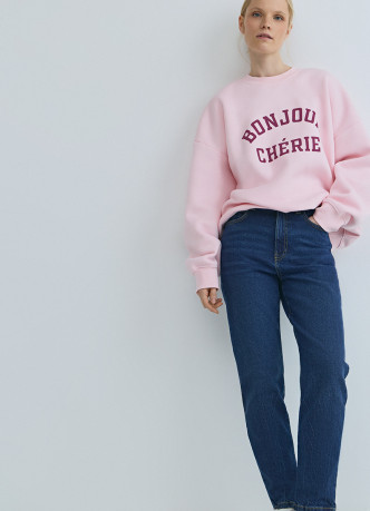 Джинсы Mom с высокой посадкой