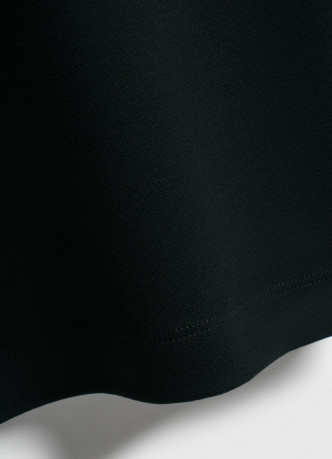 Широкие брюки из трикотажа