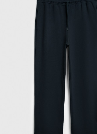 Трикотажные прямые брюки