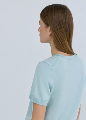 Джемпер с коротким рукавом