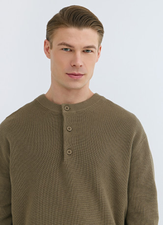 Джемпер из текстурной пряжи