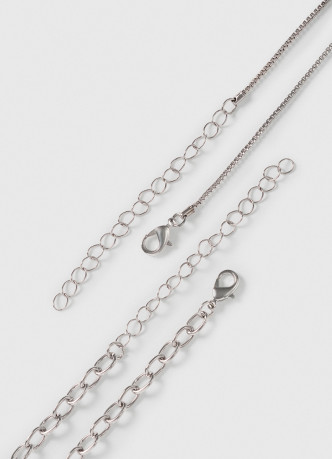 Ожерелье с подвесками для девочек, 2 шт.