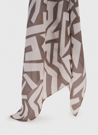 Платок с геометрическим орнаментом