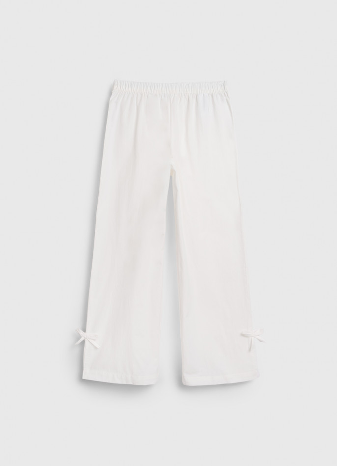 Брюки с бантами для девочек