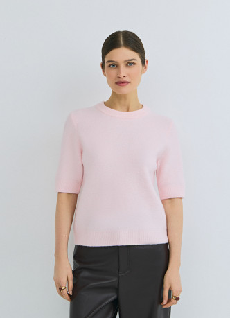 Джемпер с коротким рукавом