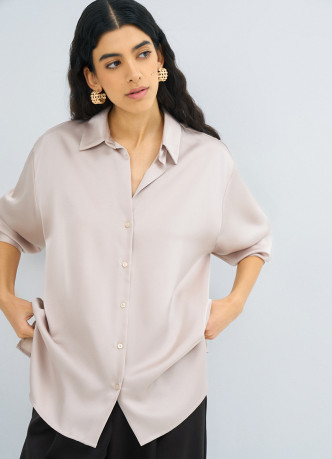 Сатиновая блузка