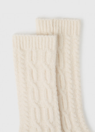 Тёплые носки с узором