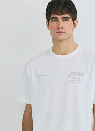 Футболка с принтом