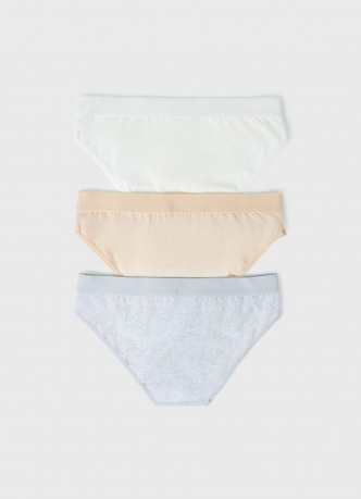 Трусы-слипы для девочек, 3 шт.