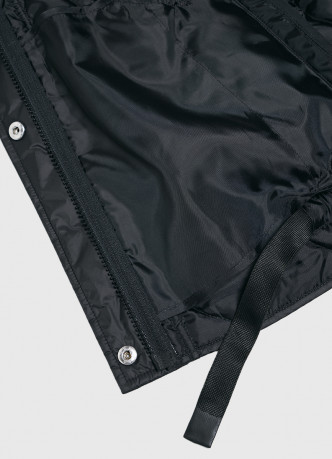 Стёганая утеплённая куртка с воротником-стойкой