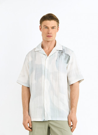 Рубашка с принтом