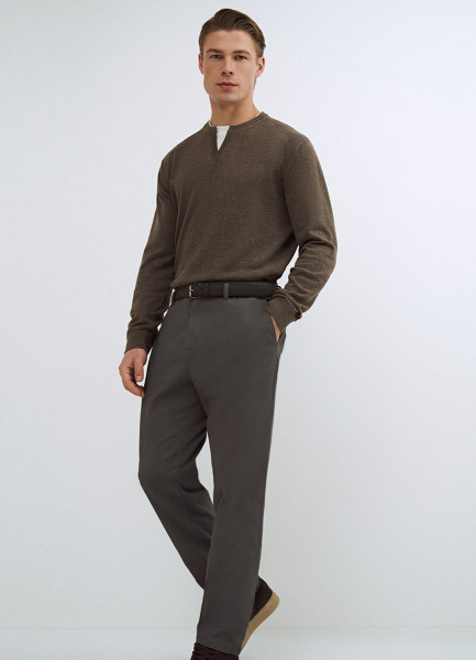 

Чиносы с ремнём, Коричневый