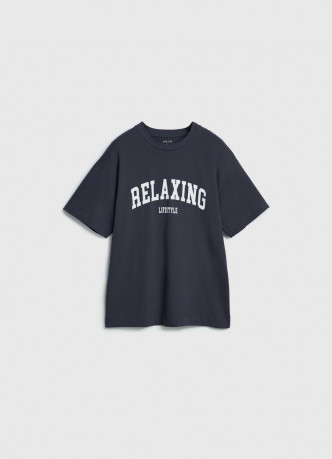 Футболка оверсайз с принтом