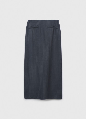 Прямая юбка миди