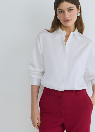 Блузка из сатина