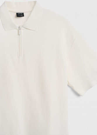 Поло с воротником на молнии для мальчиков